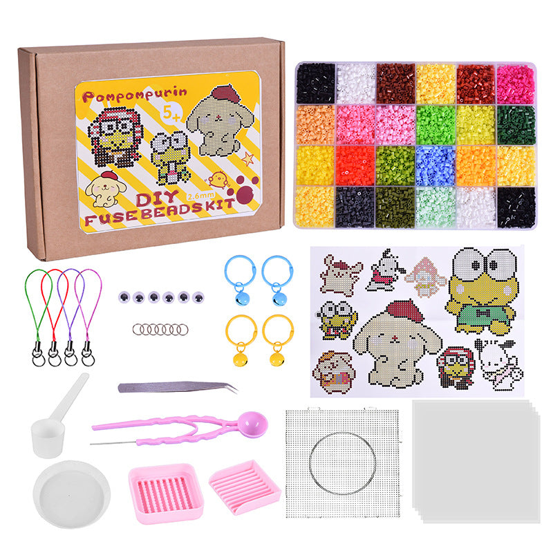 2.6mm Fuse Beads DIY Kit Pixel Art Craft Set