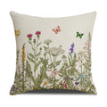 Botanical Floral & Quote Throw Pillow Covers Set Decor