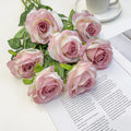 Valentine’s Day Artificial Rose Stems for Home Wedding Decor