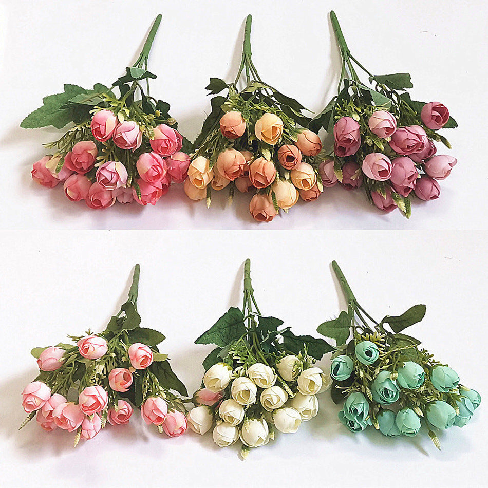 Valentine’s Day Artificial Star Bud Bouquet for Home Decor