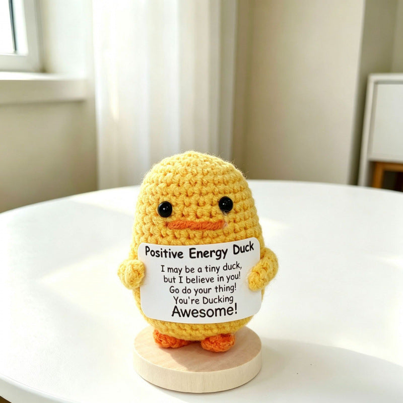 Handmade Crochet Animal Mix Figurine Desk Ornament Home Decor
