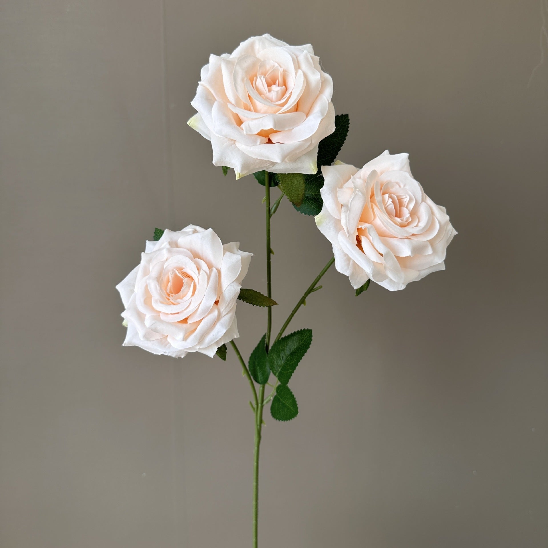 Valentine’s Day 3 Head Faux Rose Bouquet Wedding Decor
