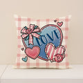 Pink Love Throw Pillow Covers Valentines Truck & Heart Decor