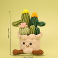 Handmade Crochet Cactus Potted Plant Home Decor