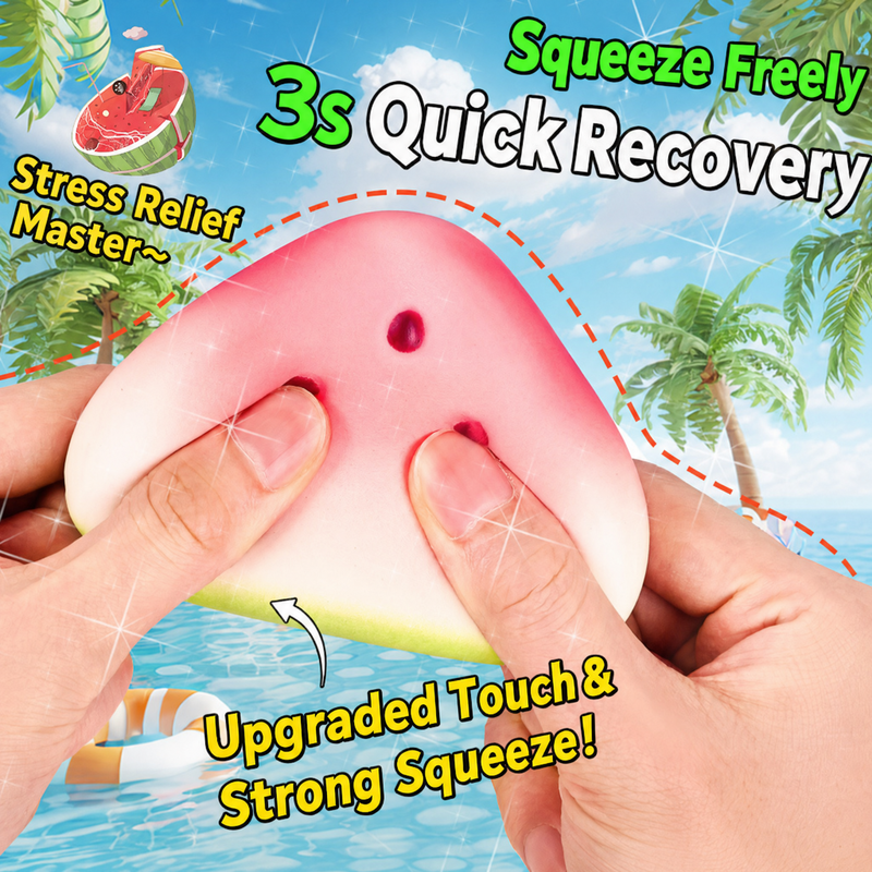 Watermelon Shape Squishy Slow Rising Stress Relief Toy