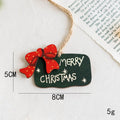 Christmas Wooden Ornament Hanging Decor Holiday Tree Decoration