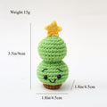 Handmade Crochet Christmas Plush Ornament Gift Decor