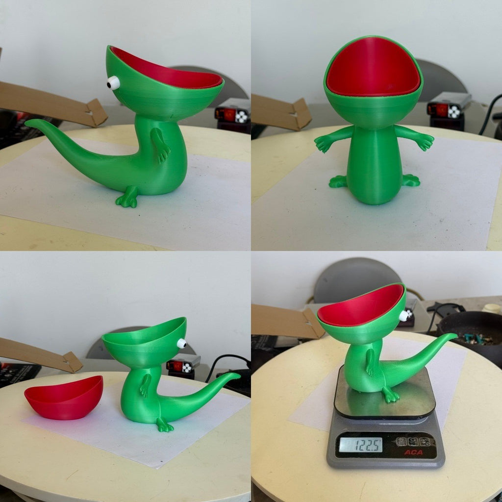 Lizard Soap Dish Resin Bathroom Decor Creative Holder