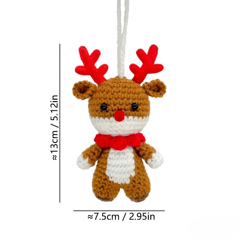 Handmade Crochet Christmas Ornament Plush Decoration