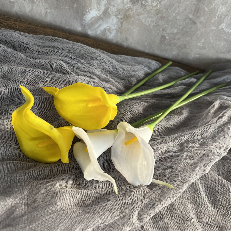 Calla Lily Faux Stem Wedding Home Decor Flower