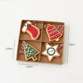 Christmas Resin Cookie Ornaments Holiday Tree Hanging Decor