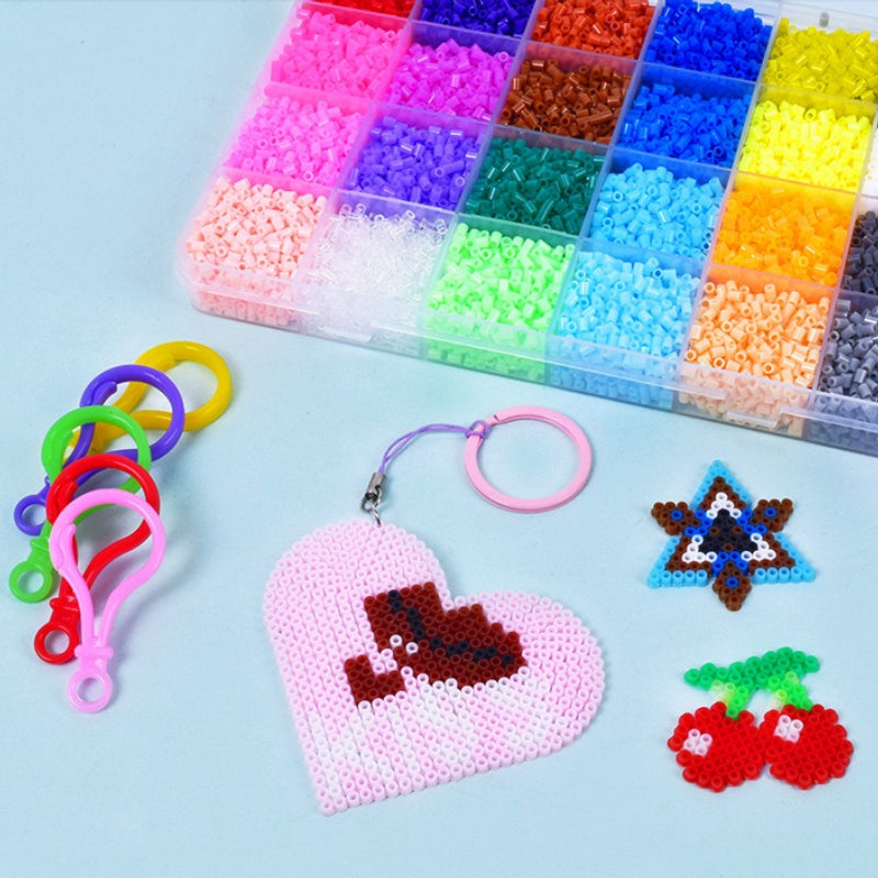 2.6mm Fuse Beads EVA Pixel Art Craft Kit DIY Mosaic Set