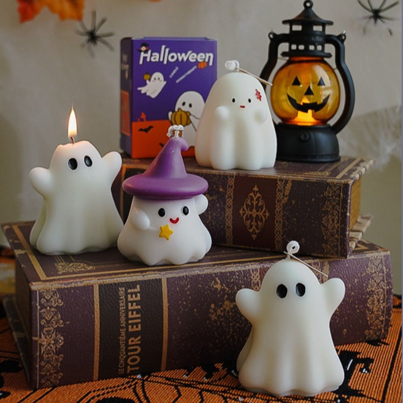 Halloween Ghost Candle Seasonal Home Decor