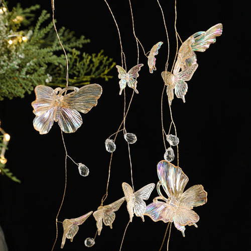 Acrylic Crystal Hanging Christmas Tree Pick Branch
