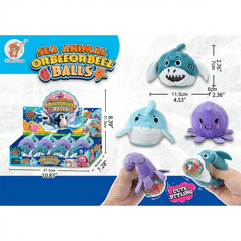 Squishy Stress Relief Ball Toy Cute Animal Monster Squeeze
