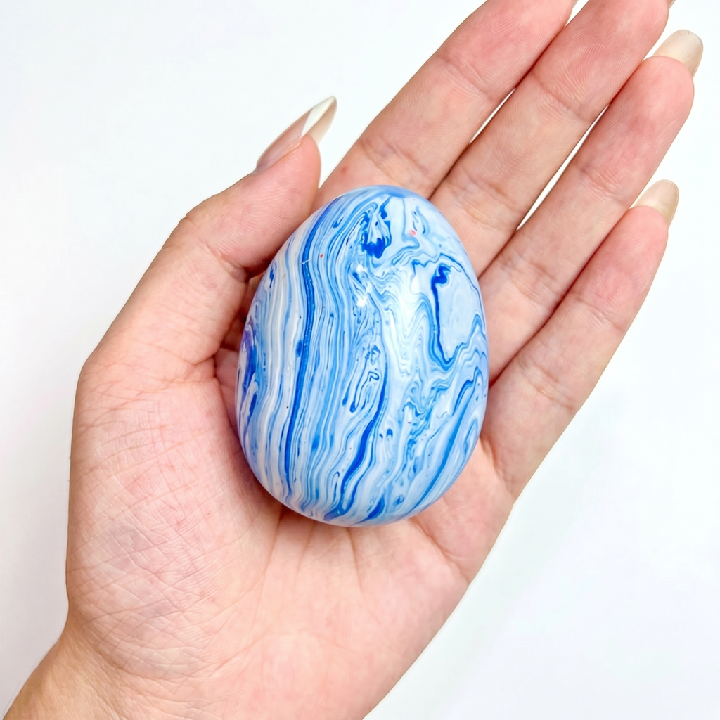 Marble Egg Squishy Slow Rising Stress Relief Fidget Toy Soft