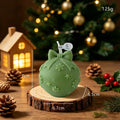 Christmas Ball Candle Holiday Ornament Decor Festive Tabletop Accent
