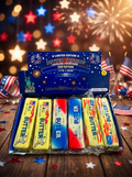 4th of July Butter Squishy USA Theme Stress Relief Toy Set