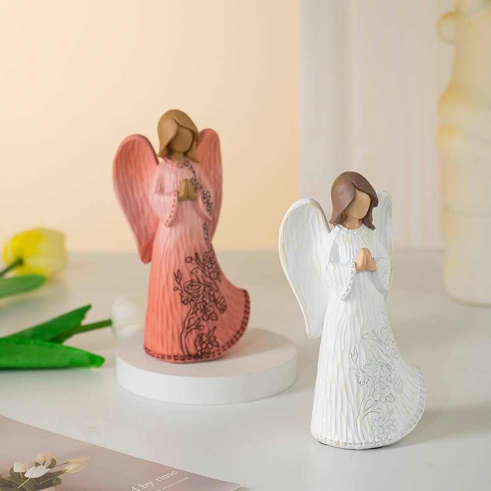 Blessing Angel Resin Figurine Home Decor Sculpture