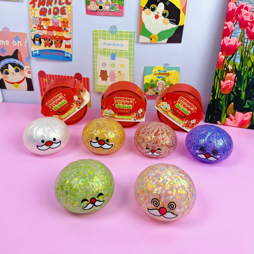 Christmas Dumping Shape Squishy Ball Stress Relief Toy Gift
