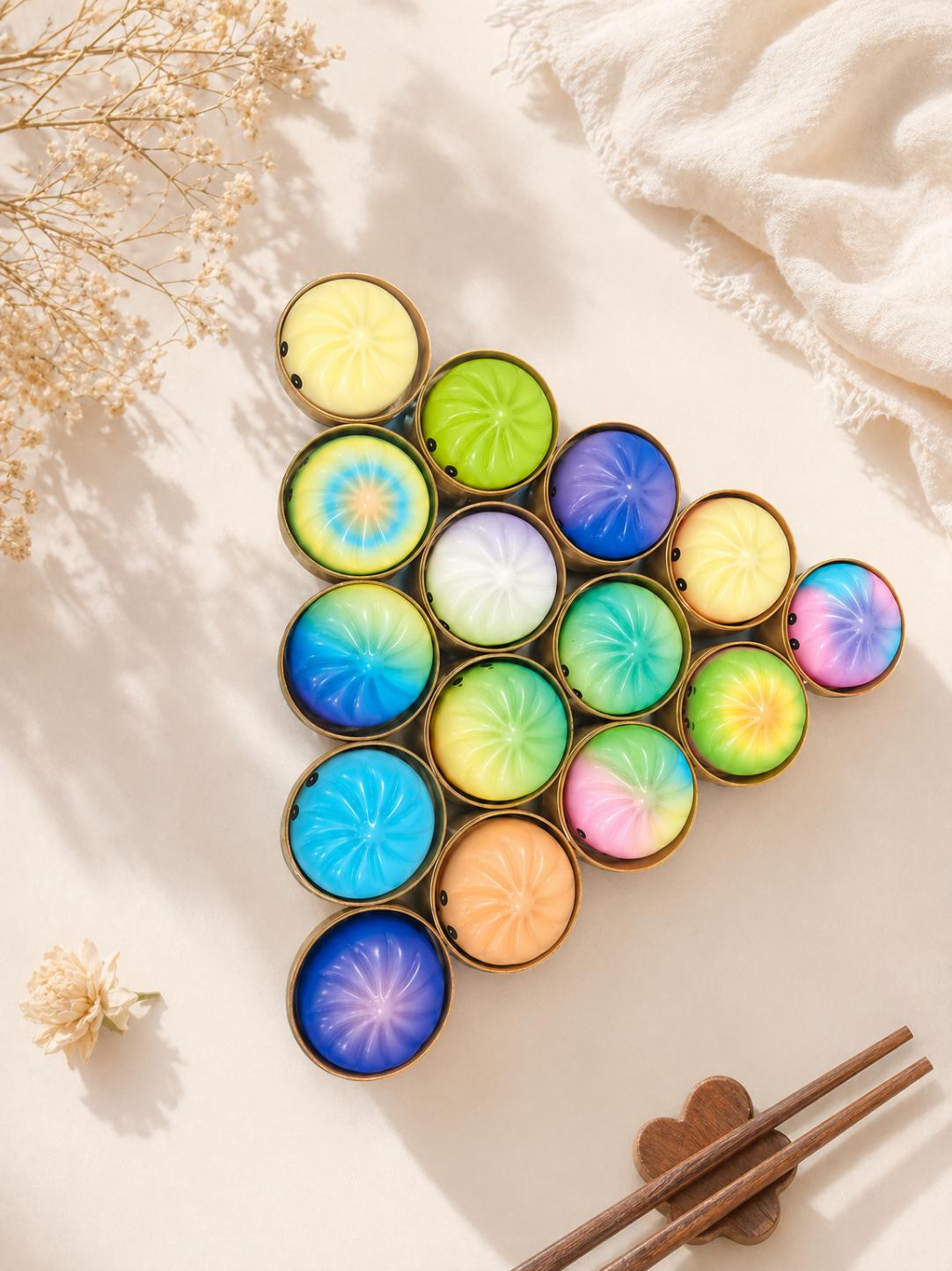 Dumpling Shape Squishy Soft Slow Rising Stress Relief Toy