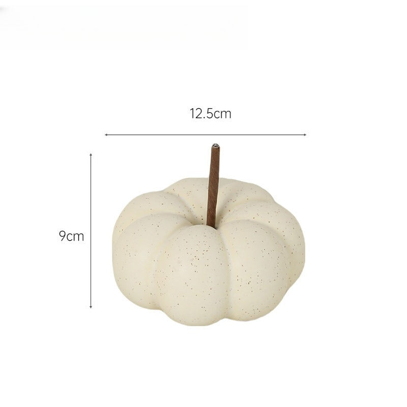 Nordic Ceramic Pumpkin Decor Fall Halloween Tabletop Ornament