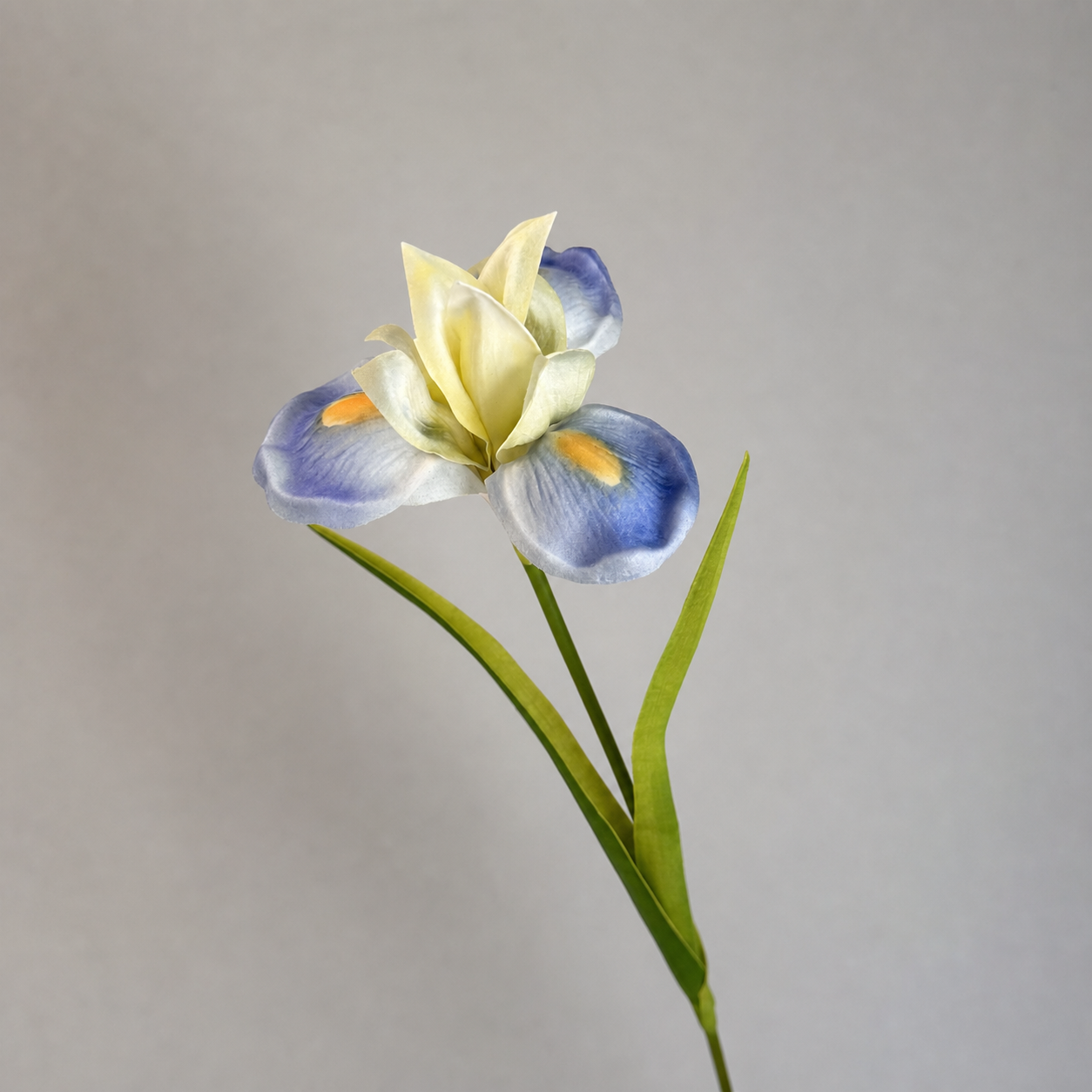 Artificial Iris Flower Faux Floral Stem Home Decor