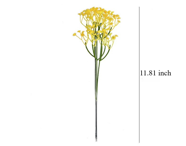 Faux Baby’s Breath Flower Stem Gypsophila Decor