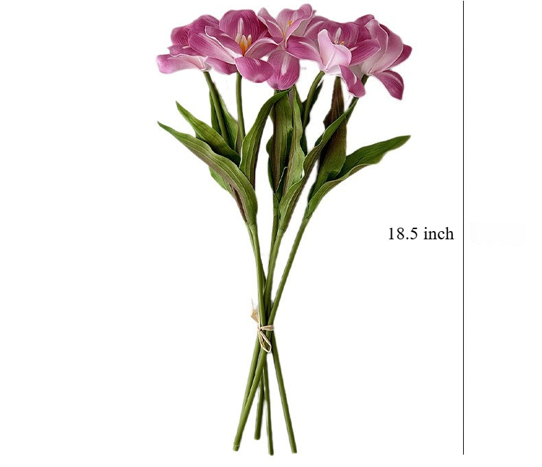 Artificial Flower Stem Faux Silk Floral Home Decor