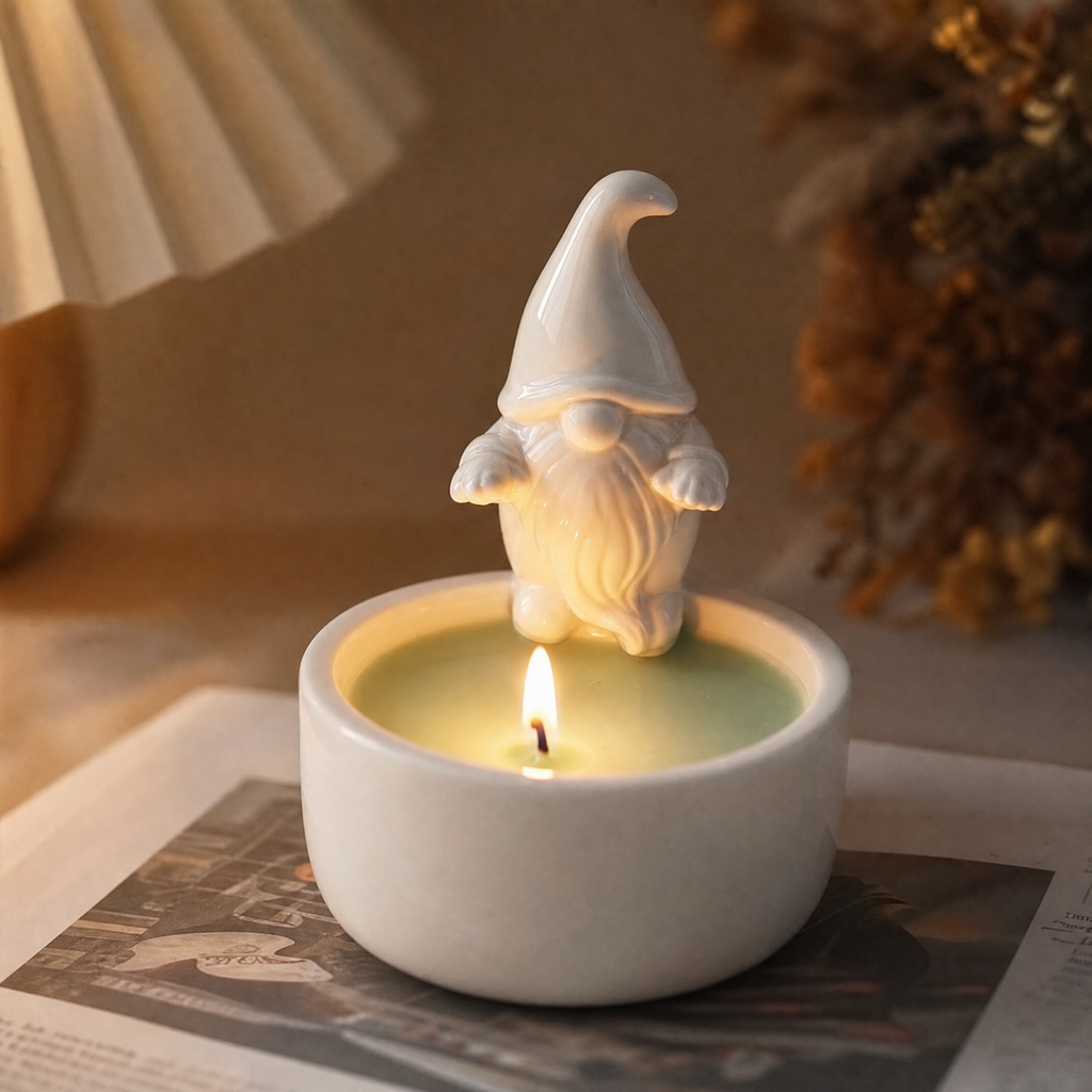 Ceramic Animal Candle Holder Cute Desktop Decor home decor