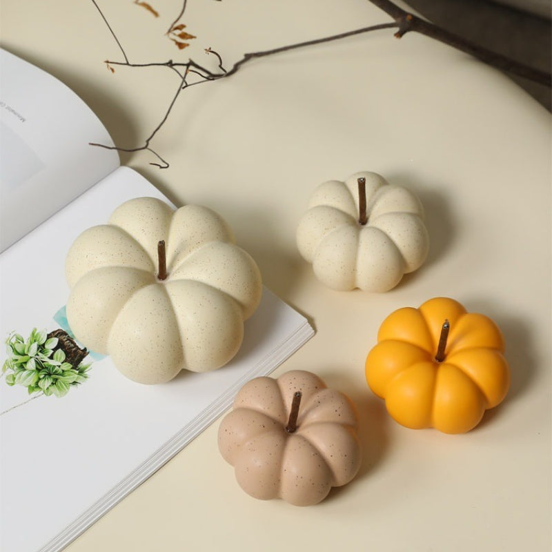 Nordic Ceramic Pumpkin Decor Fall Halloween Tabletop Ornament