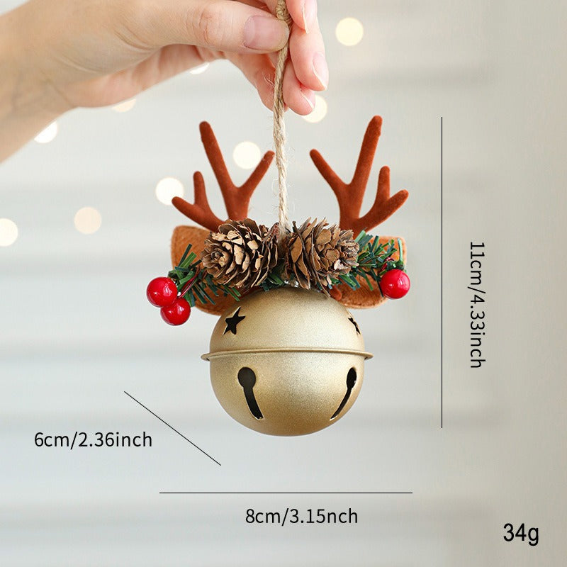 Christmas Bell Hanging Ornaments Festive Holiday Decor