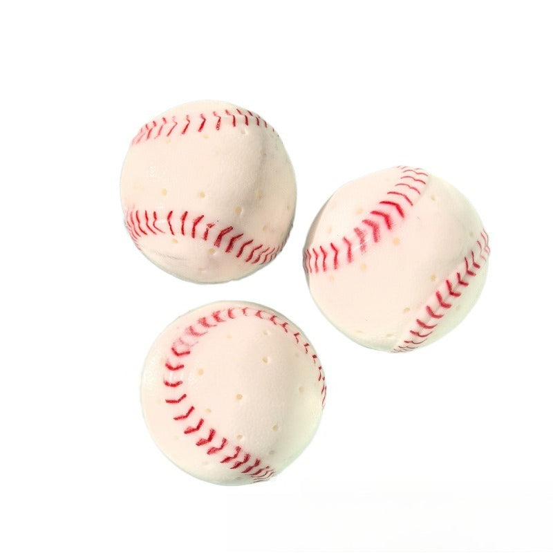 TPR Baseball Water Squishy Toy Spray Stress Relief Ball