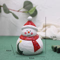 Cute Wood Christmas Figurine Holiday Tabletop Decoration