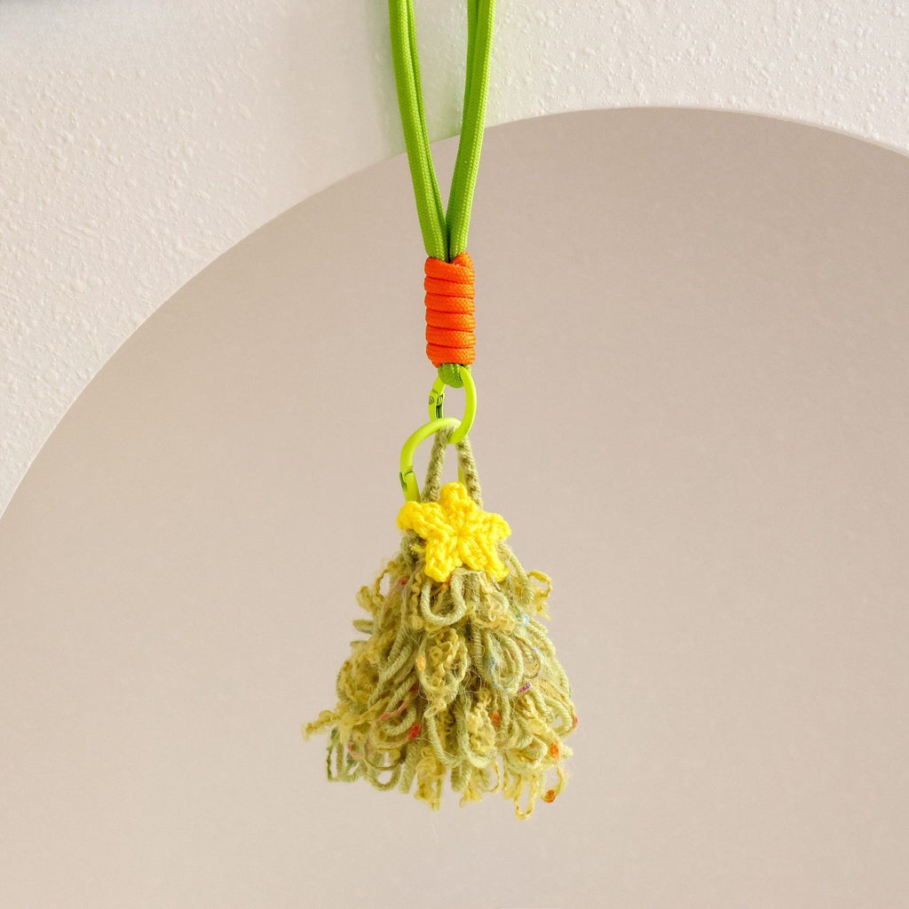 Crochet Christmas Tree Hanging Ornament Holiday Decor